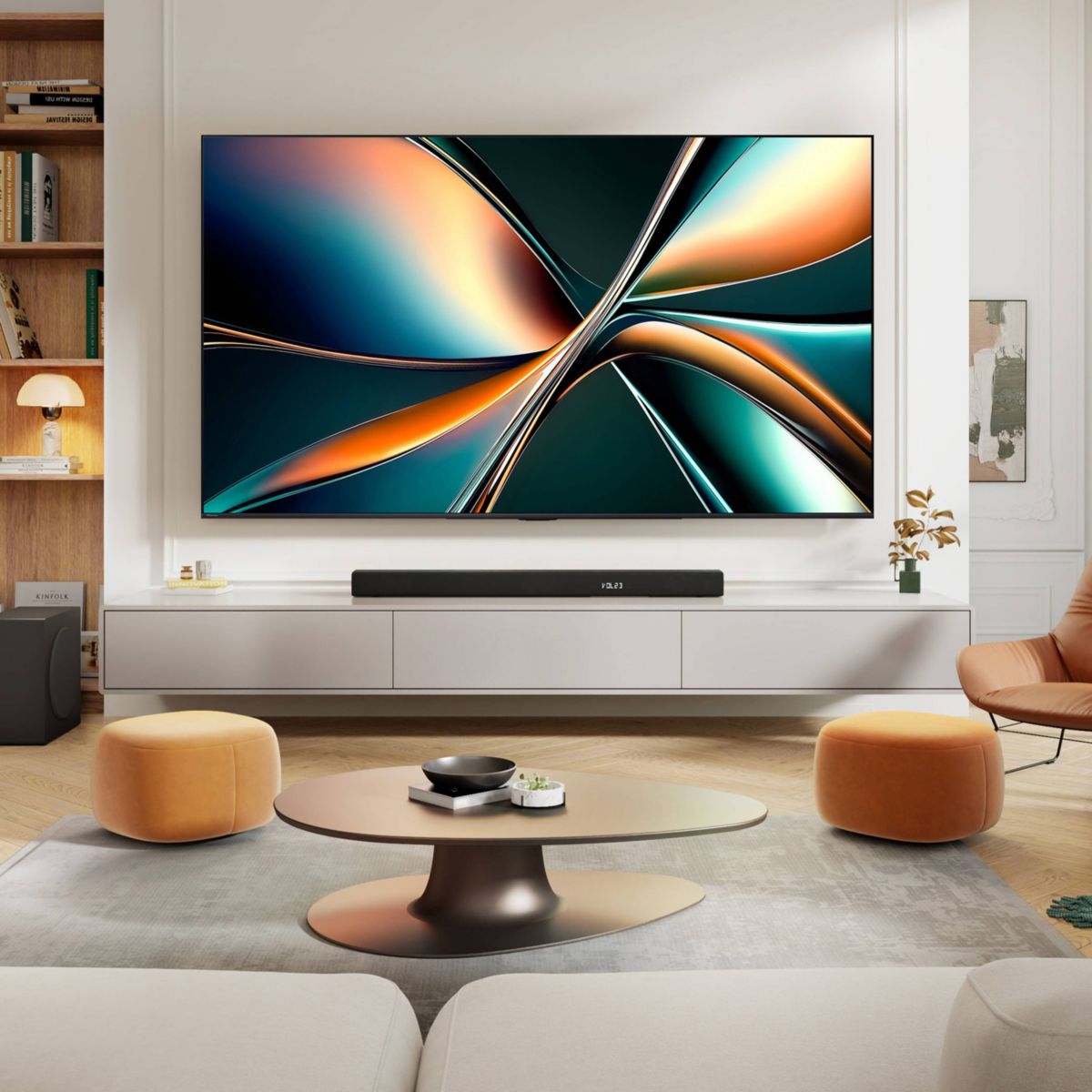 TV Mini LED 100U7Q (2025) 100" (254 cm) couleur unique, HISENSE