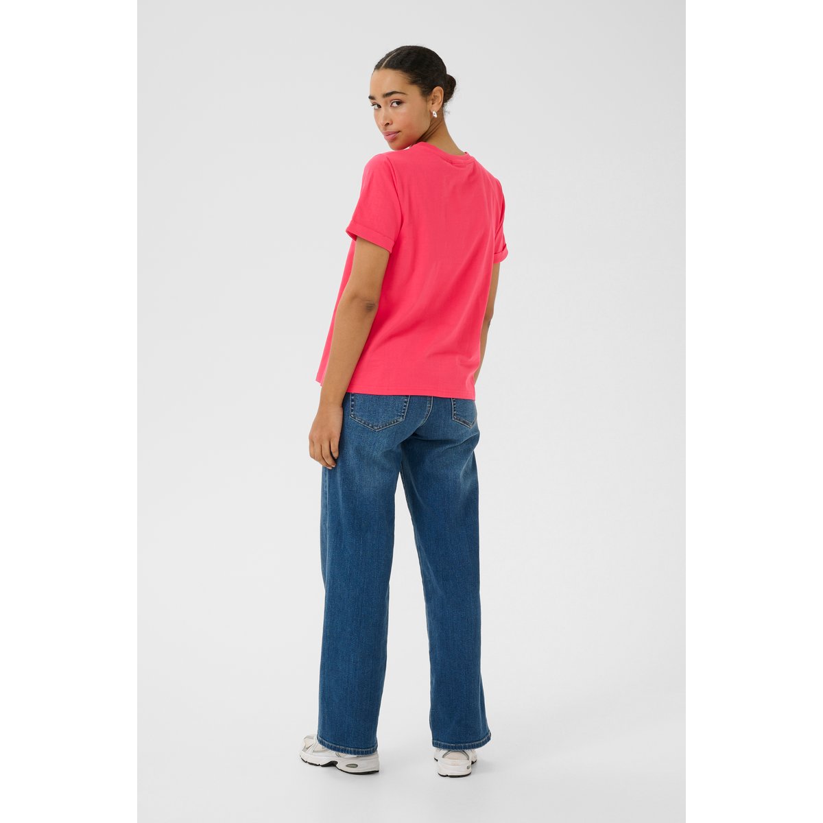 T-shirt rose raspberry, KAFFE