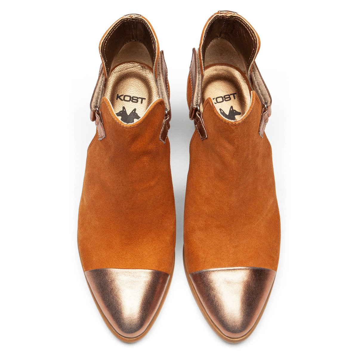 LURA 52 NOIR cognac+bronze, KOST