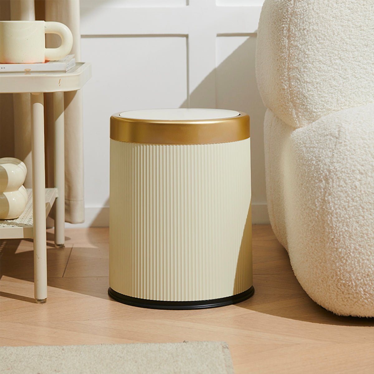 Poubelle push GLINT doré, KITCHEN MOVE