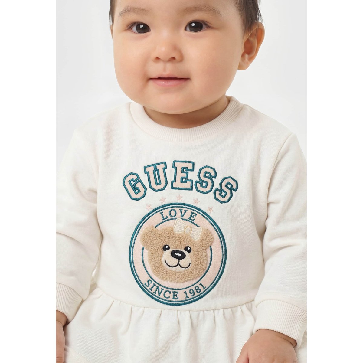 Ensemble Robe Et Culotte crème, GUESS KIDS
