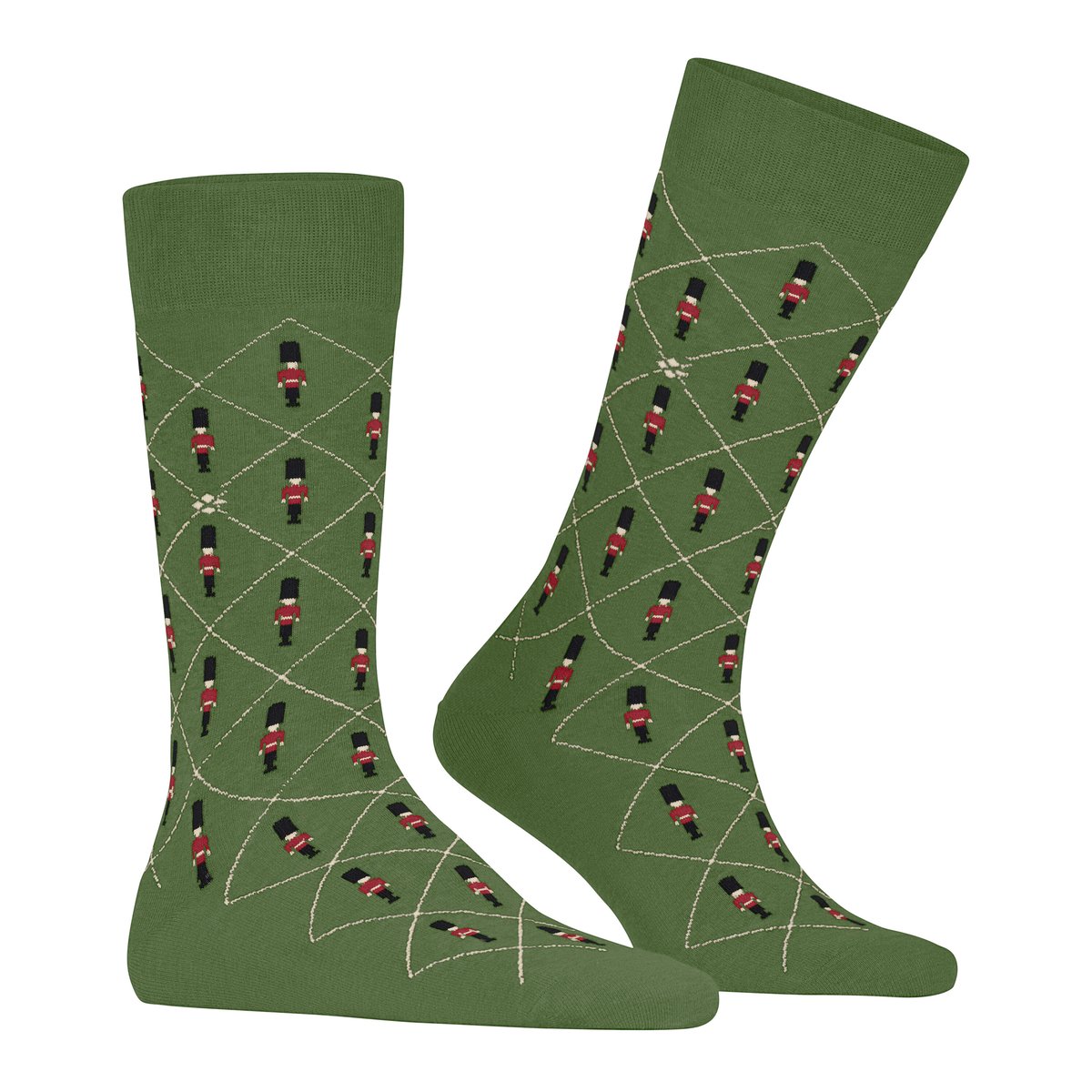 Chaussettes Guard Opaque fir green (7656), BURLINGTON