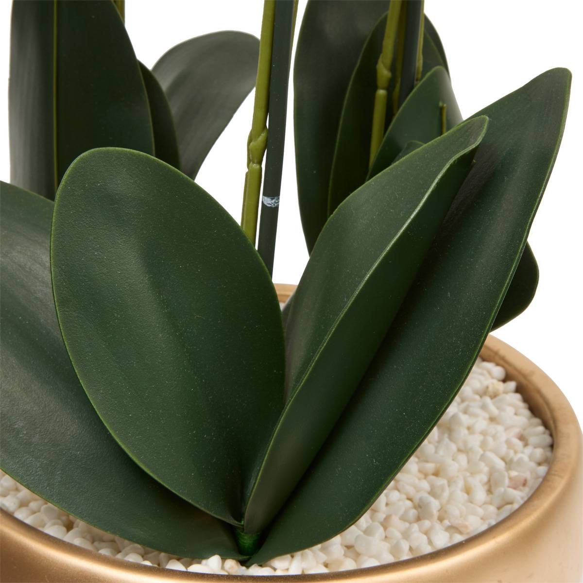 Fleur en pot SANAE doré, ATMOSPHERA