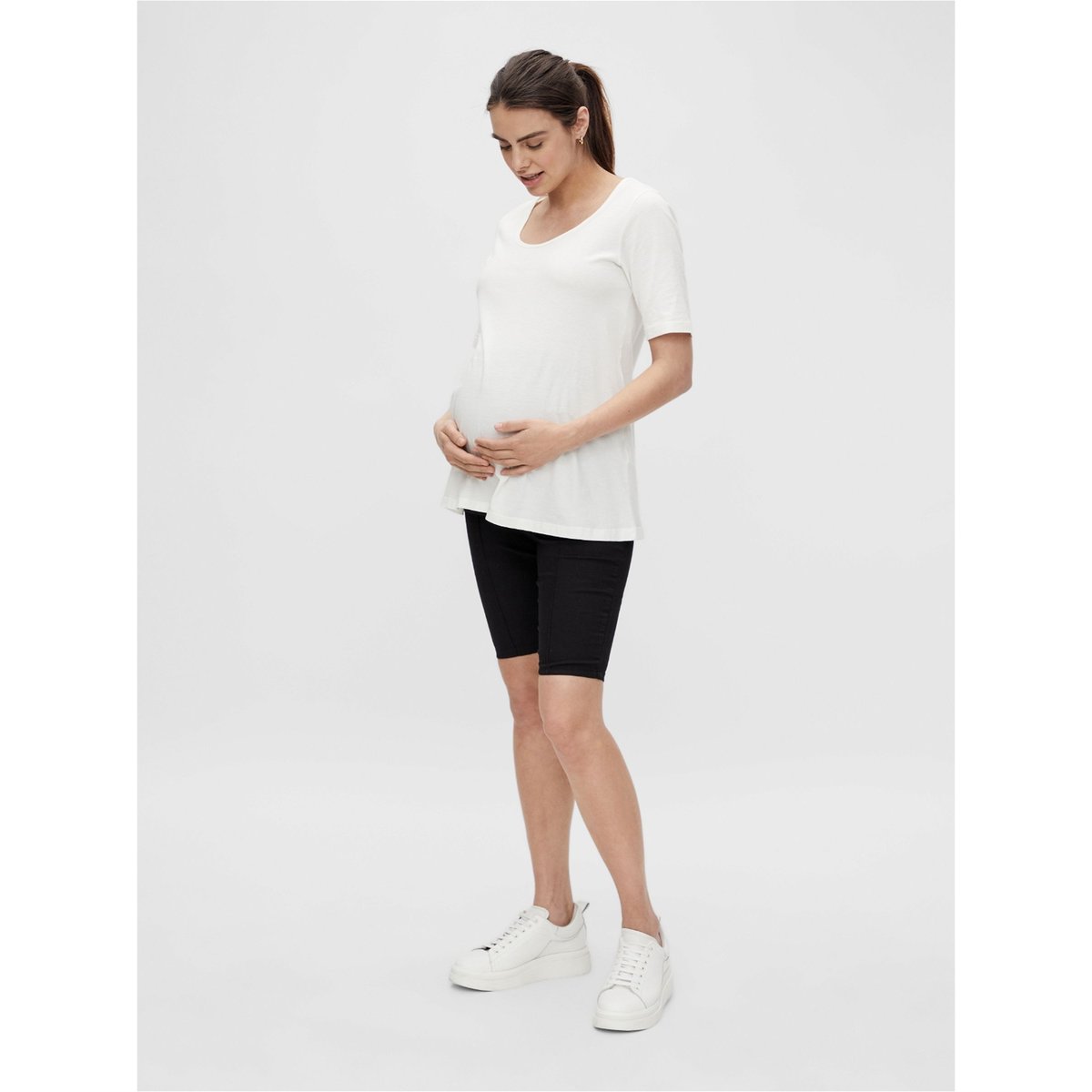 Cycliste black denim, MAMA LICIOUS