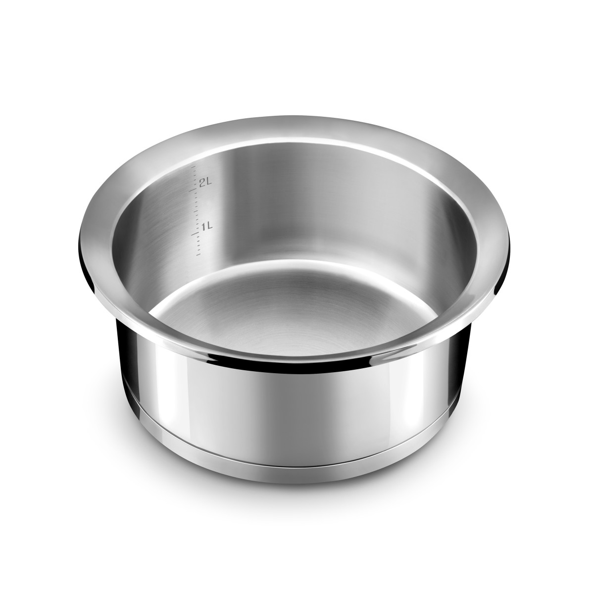 Lot de 2 casseroles 16/20cm avec poignée amovible - YCÔNE inox, CUISINOX