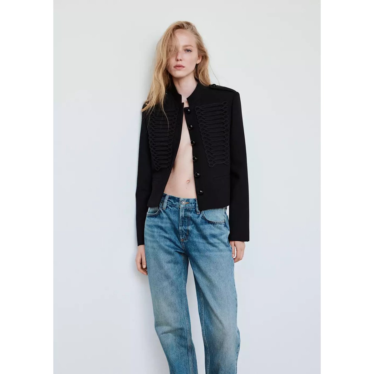 Veste gracia noir, MANGO