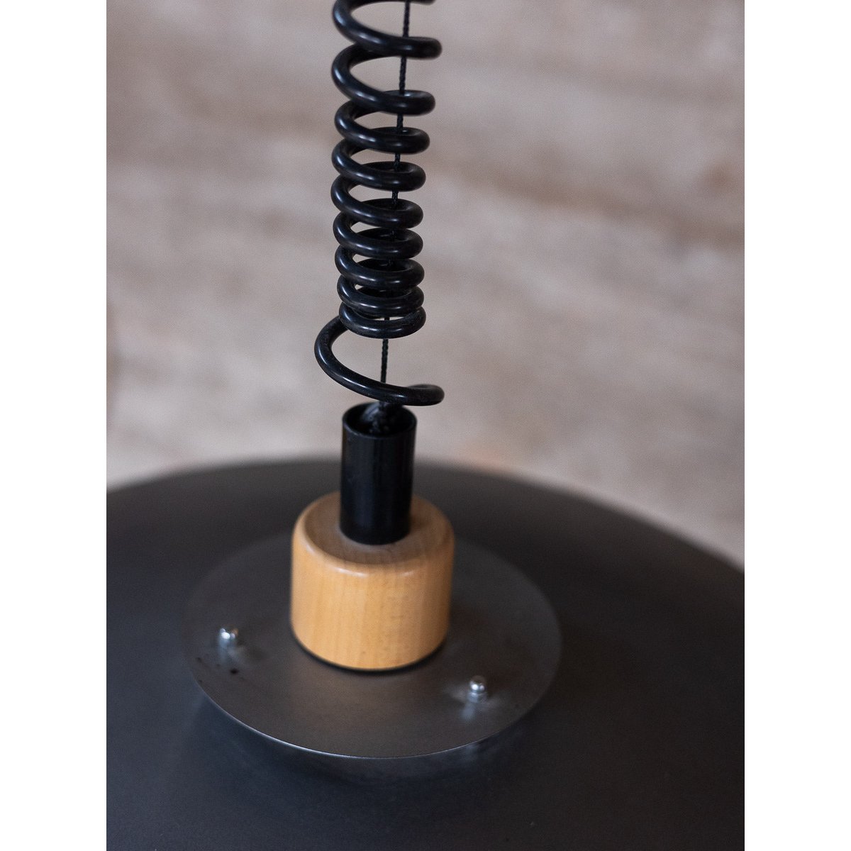 Suspension contemporaine Sonia N°321 - Bon état gris, DEBONGOUT