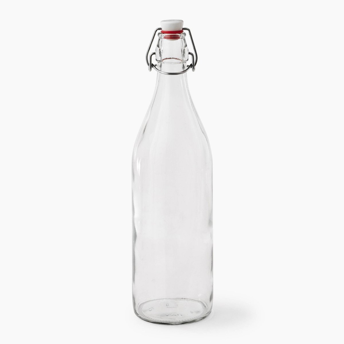 Bouteille avec bouchon étrier, 1L transparent, MONOPRIX MAISON