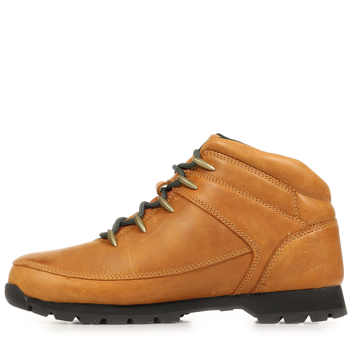Boots EURO PRINT MID LACE wheat full grain with black, TIMBERLAND