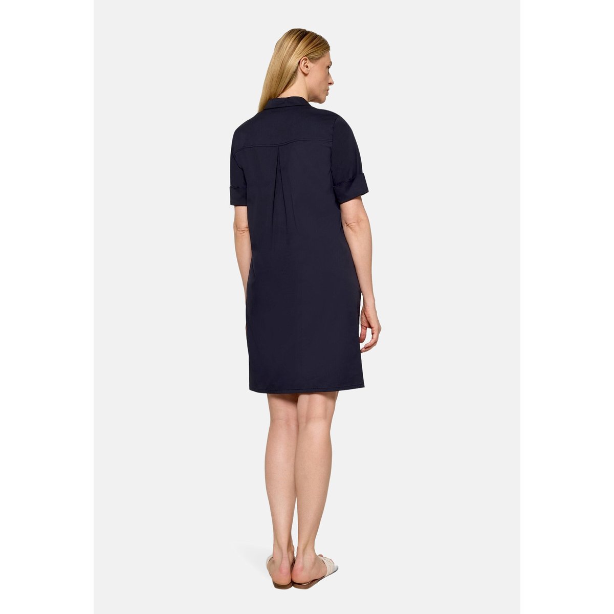 Robe-chemisier à poches night sky, VERA MONT