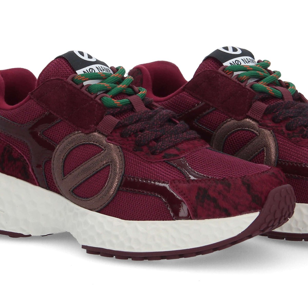 CARTER 2.0 RUNNER W SNAKE KISS ROUGE - Collier orné de Cristaux Swarovski® inclus rouge, NO NAME