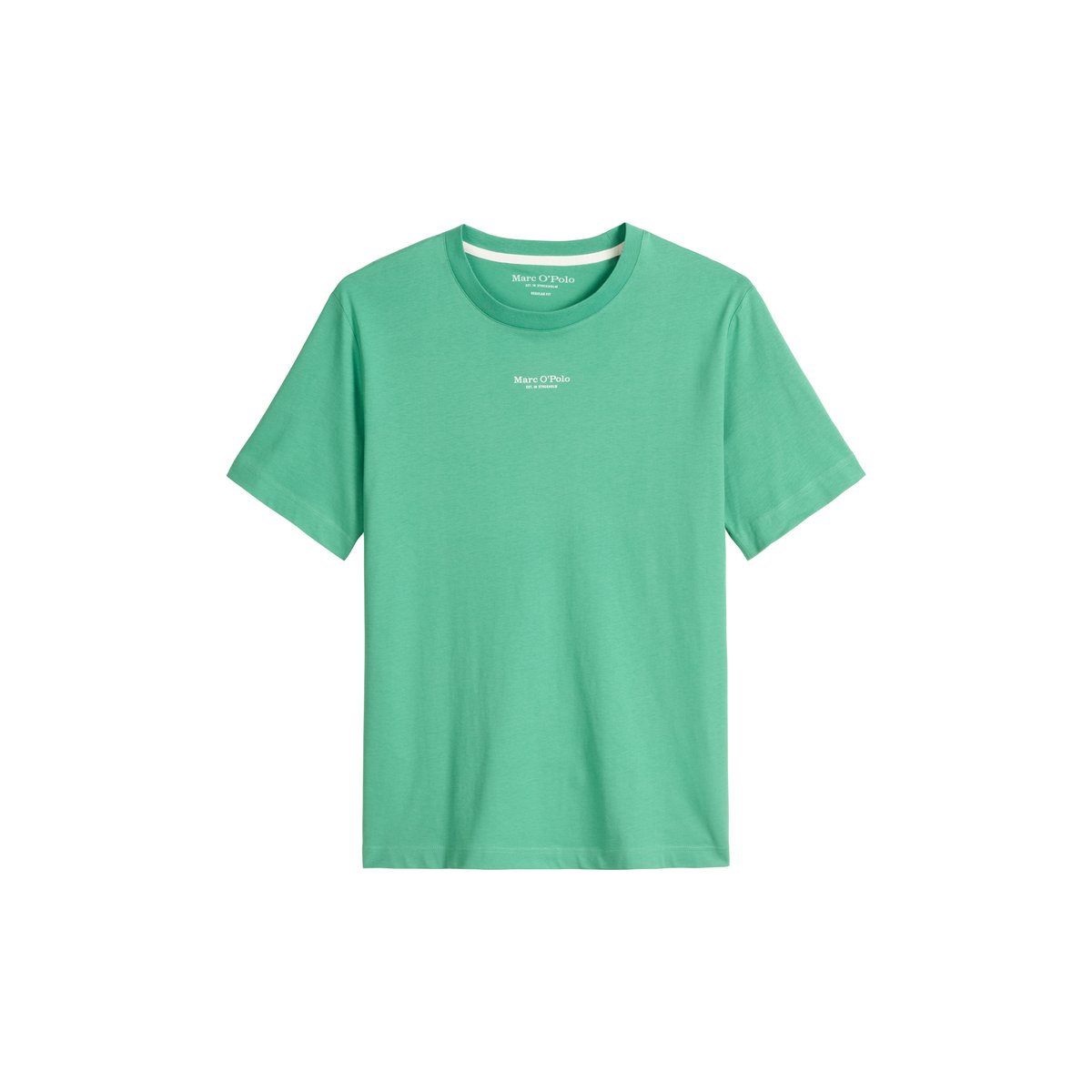 T-shirt regular en pur coton bio gris, MARC O'POLO