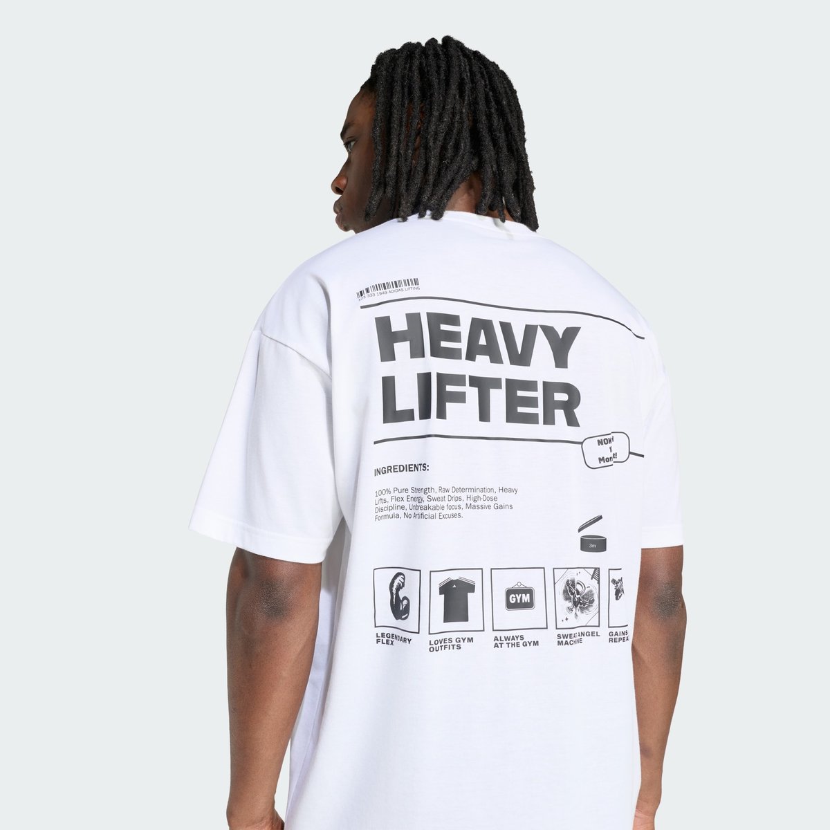 T-Shirt De Training Graphique Climacool Fun white, adidas Performance