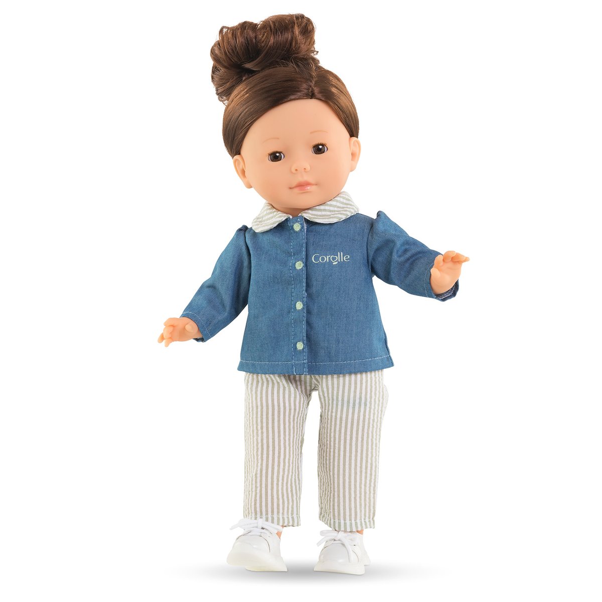 Ensemble Blouse & Pantalon Rayé pour poupée ma Corolle couleur unique, COROLLE