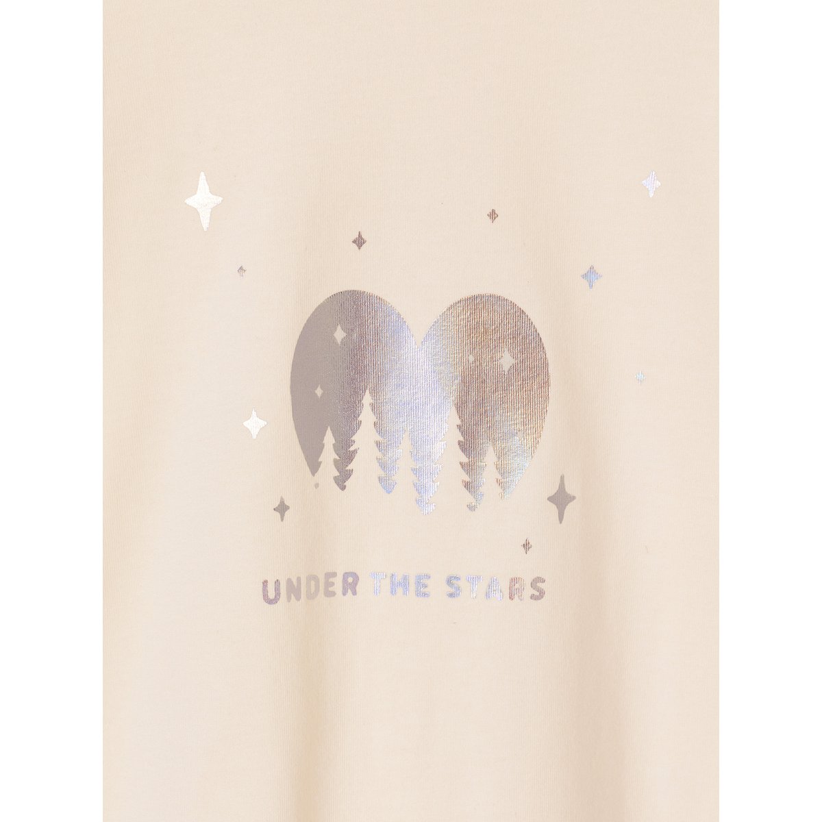 T-shirt manches longues écru, VERTBAUDET