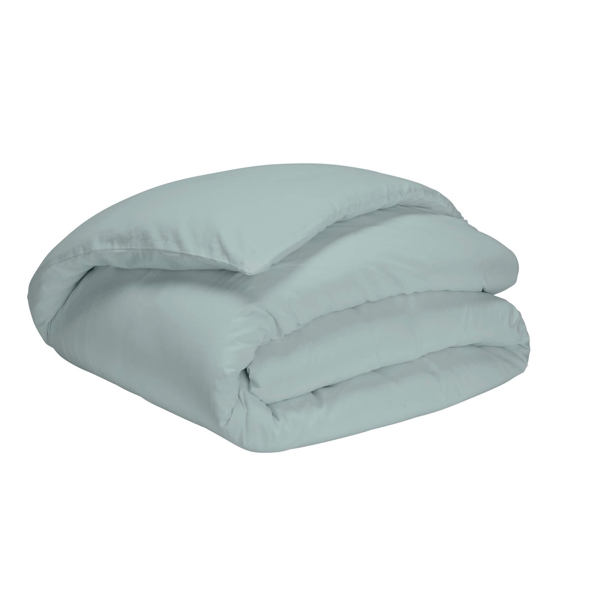 Housse de couette percale made in France bleu, TERRE DE NUIT
