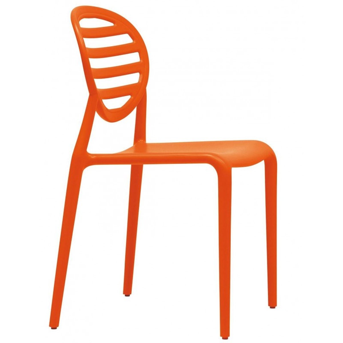 Chaise de jardin empilable (lot de 6), TOP GIO gris, SCAB DESIGN