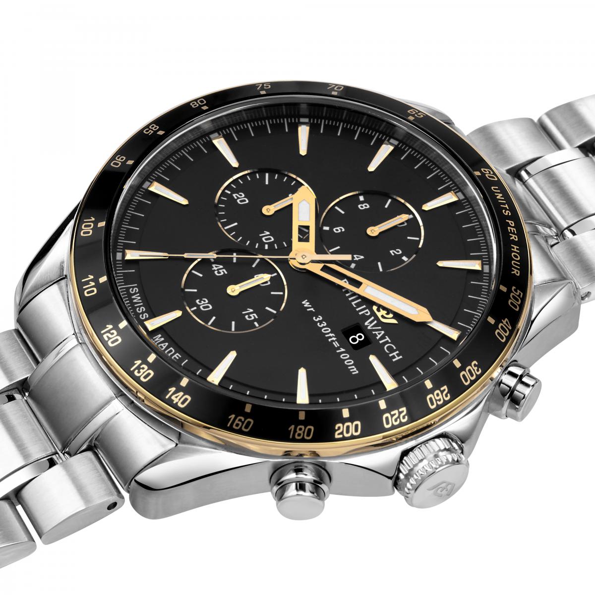 Montre-chronographe BLAZE noir, PHILIP WATCH