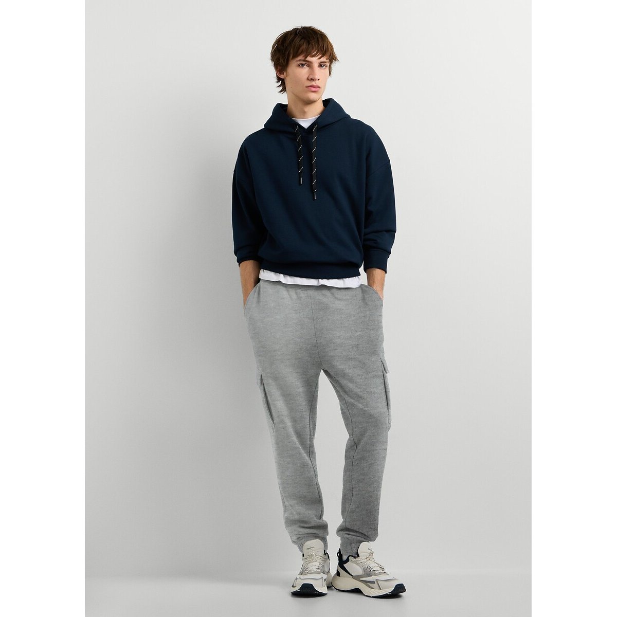 Sudadera con capucha azul marino, PEPE JEANS