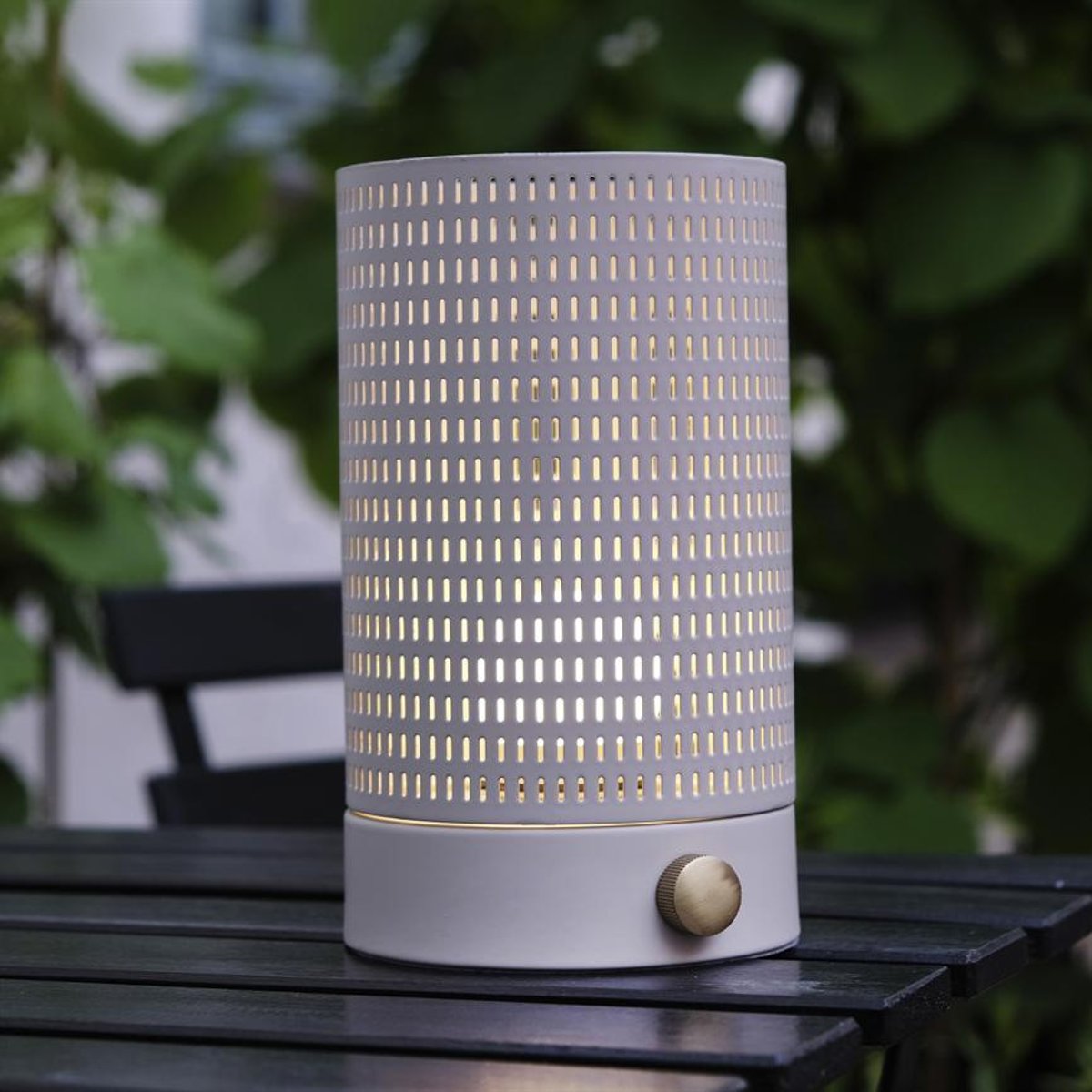 Lanterne blanc crème/laiton MESH blanc crème, DYBERG LARSEN