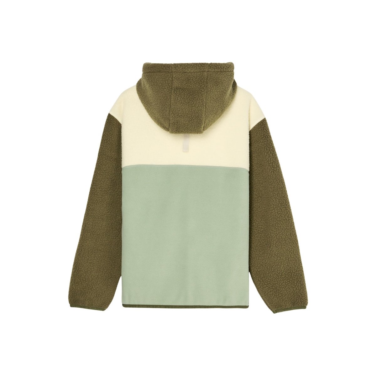 Polaire sherpa demi-zip OCEAN VIEW MIX vert grape leaf, QUIKSILVER