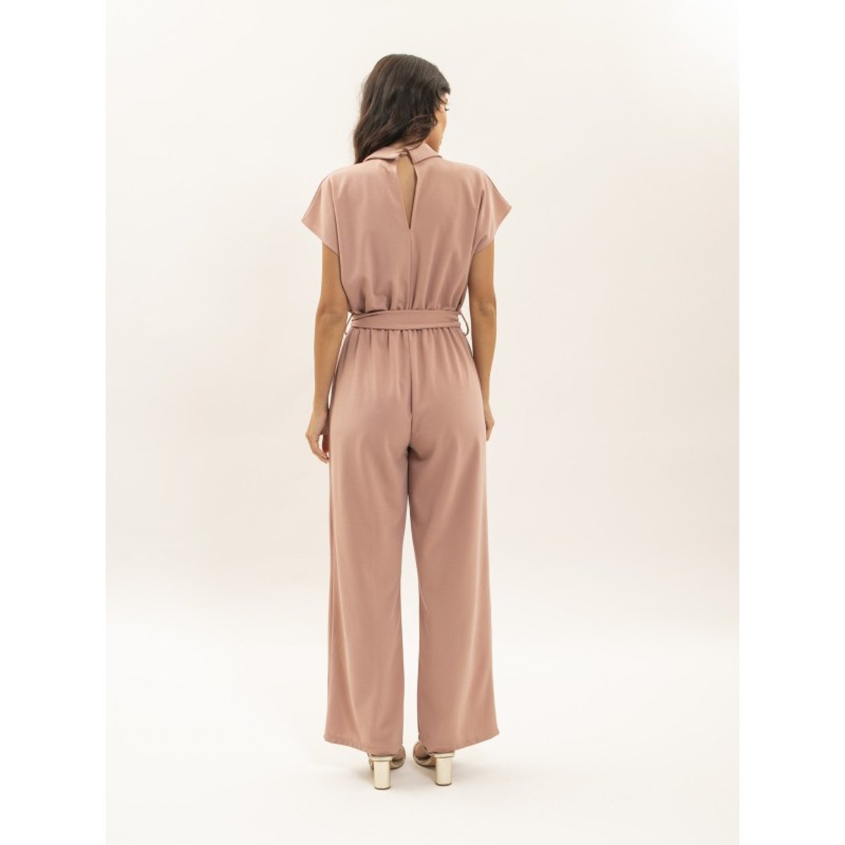 Combinaison Pantalon Ebiane rose, DONA LISA