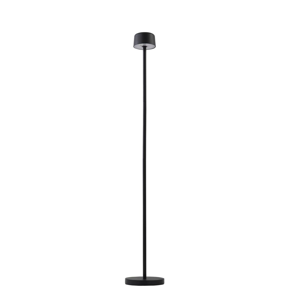 Luminaire de terrasse en aluminium moderneLED noir, LINDBY