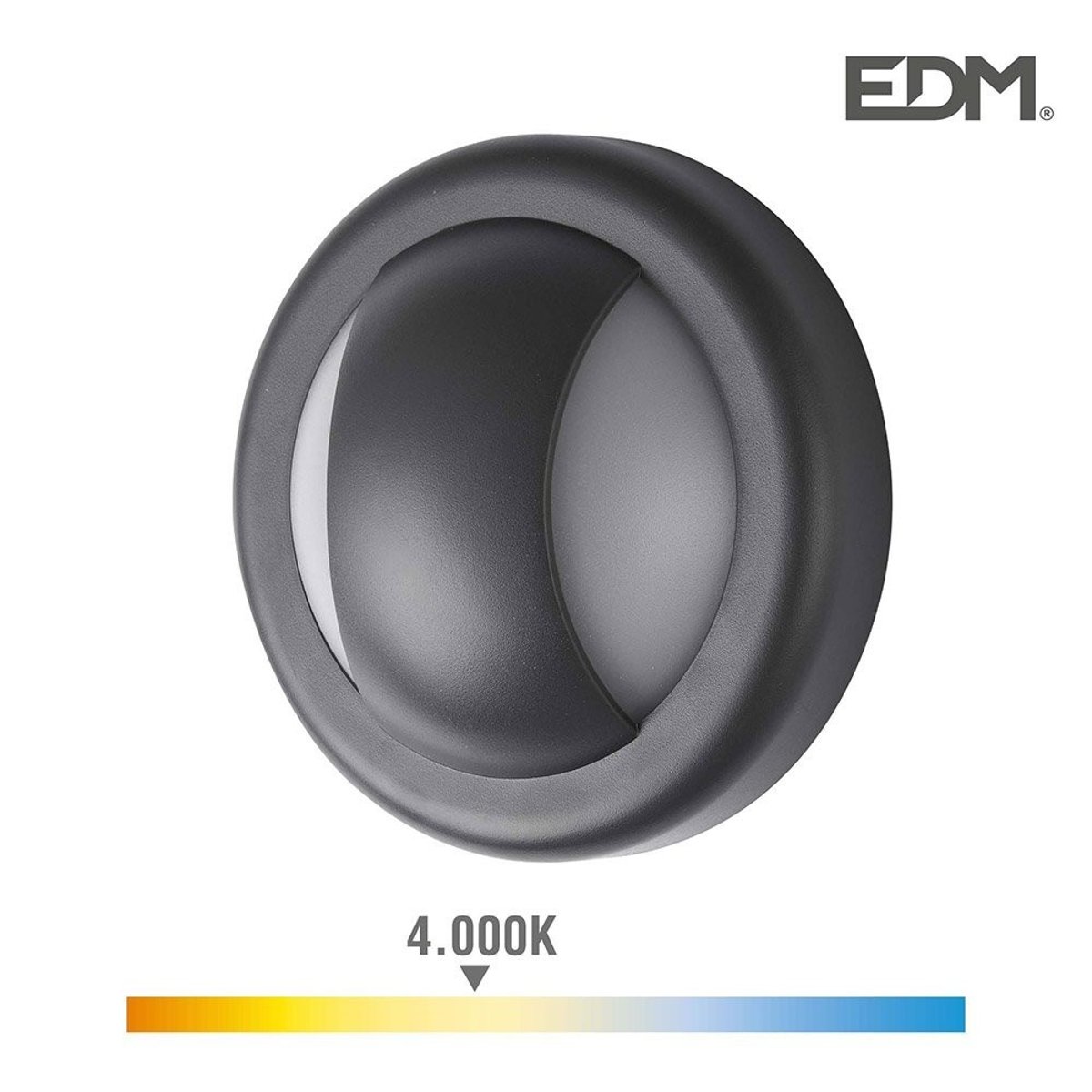 Applique surface LED D14 noir, DECORATIE