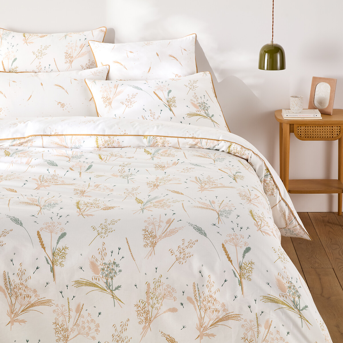 Graminée Floral Cotton Duvet Cover printed, LA REDOUTE INTERIEURS