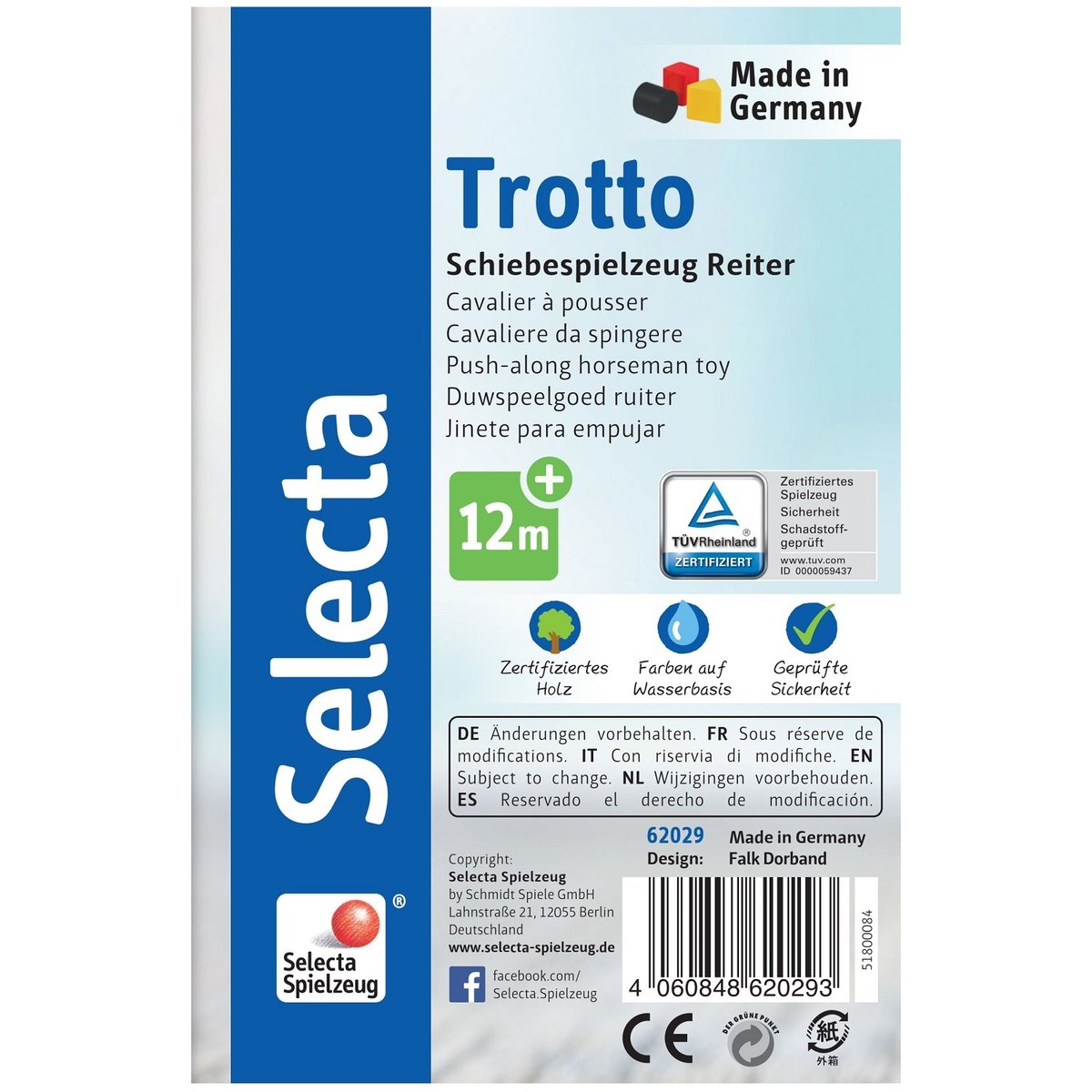 Trotto rouge, SELECTA