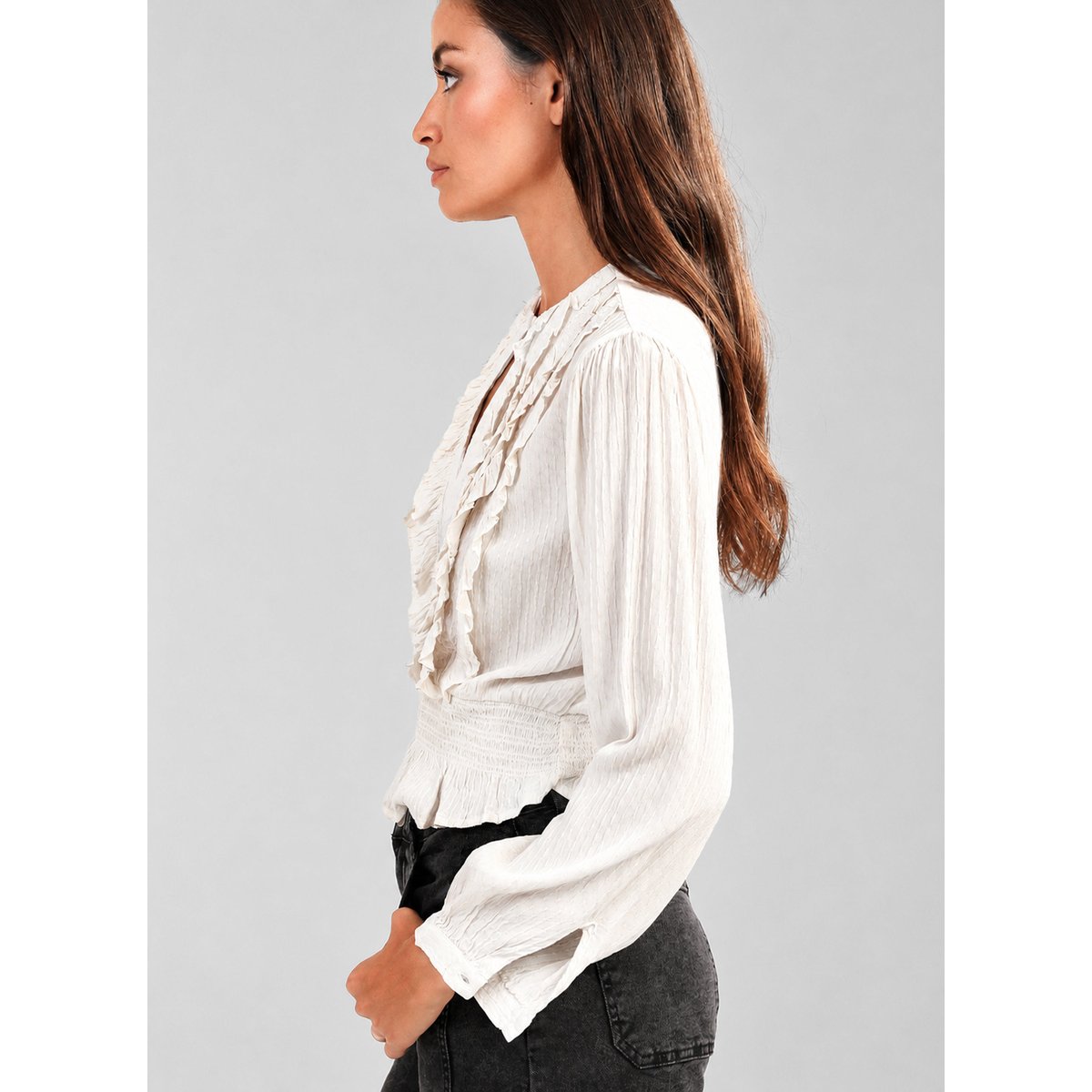 Blouse SADIANE ecru, AN'GE