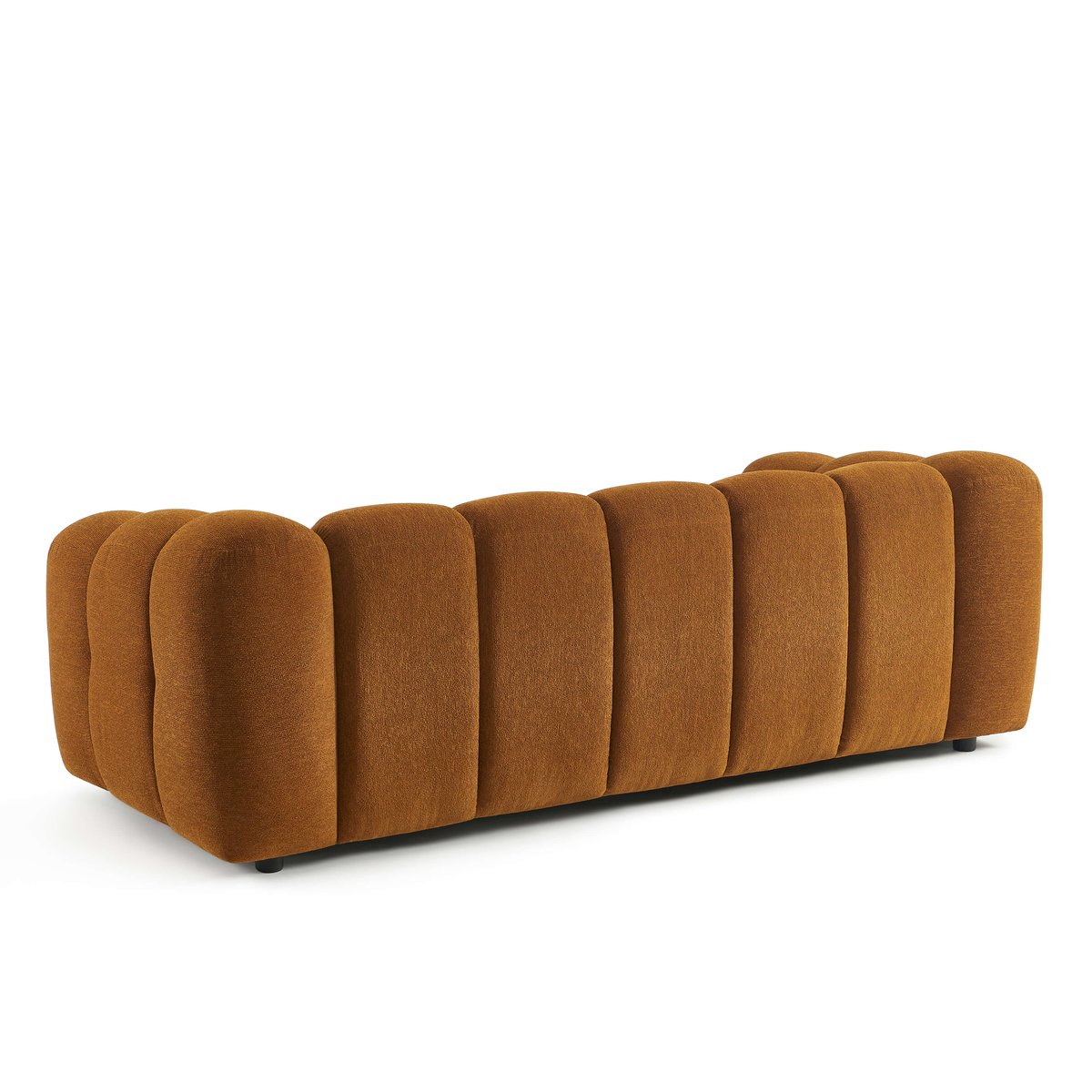 Canapé 3 places tissu tweed SUNNY bronze, SORELH