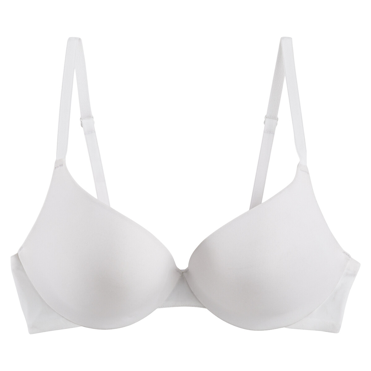 Invisible Push-Up Bra white, LA REDOUTE COLLECTIONS