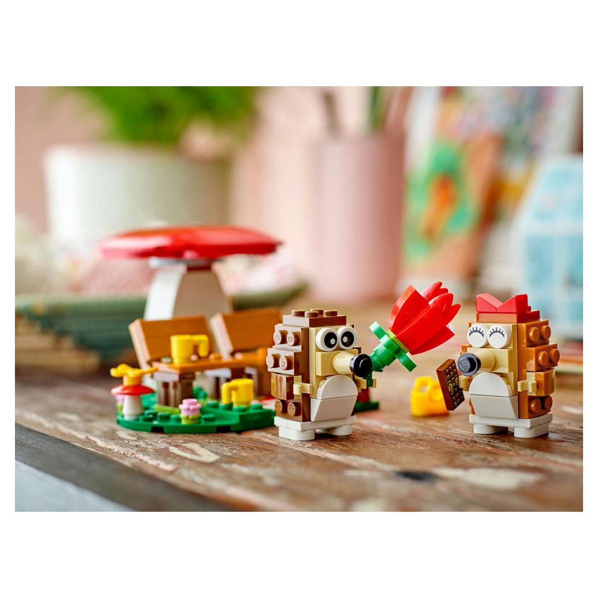 40711 Le pique-nique des hérissons ® Iconic couleur unique, LEGO