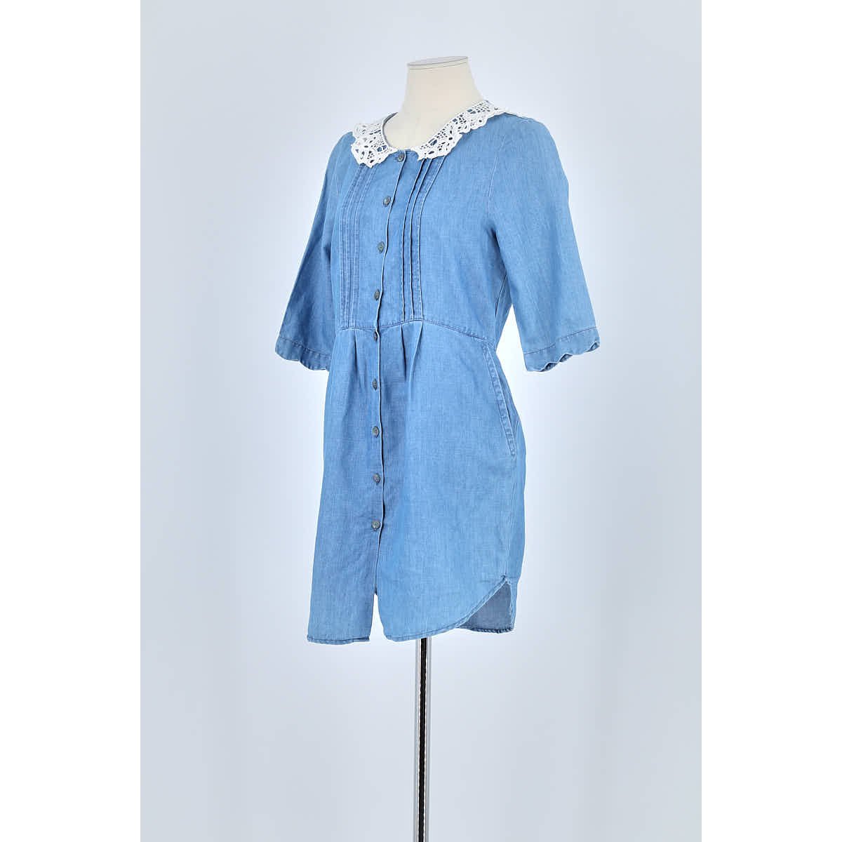 Robe - Très Bon État bleu, SANDRO