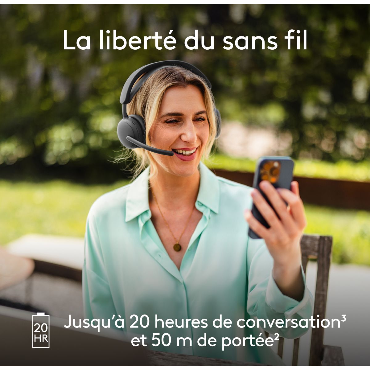 Micro-casque Zone Wireless 2 GRAPHITE couleur unique, LOGITECH