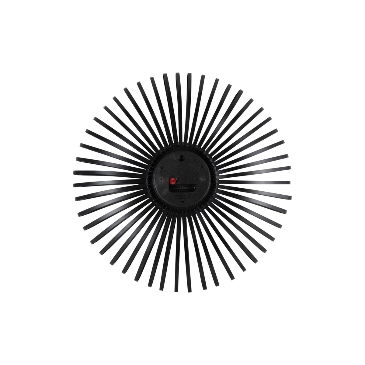 Horloge Murale Métal POLO noir, KARLSSON