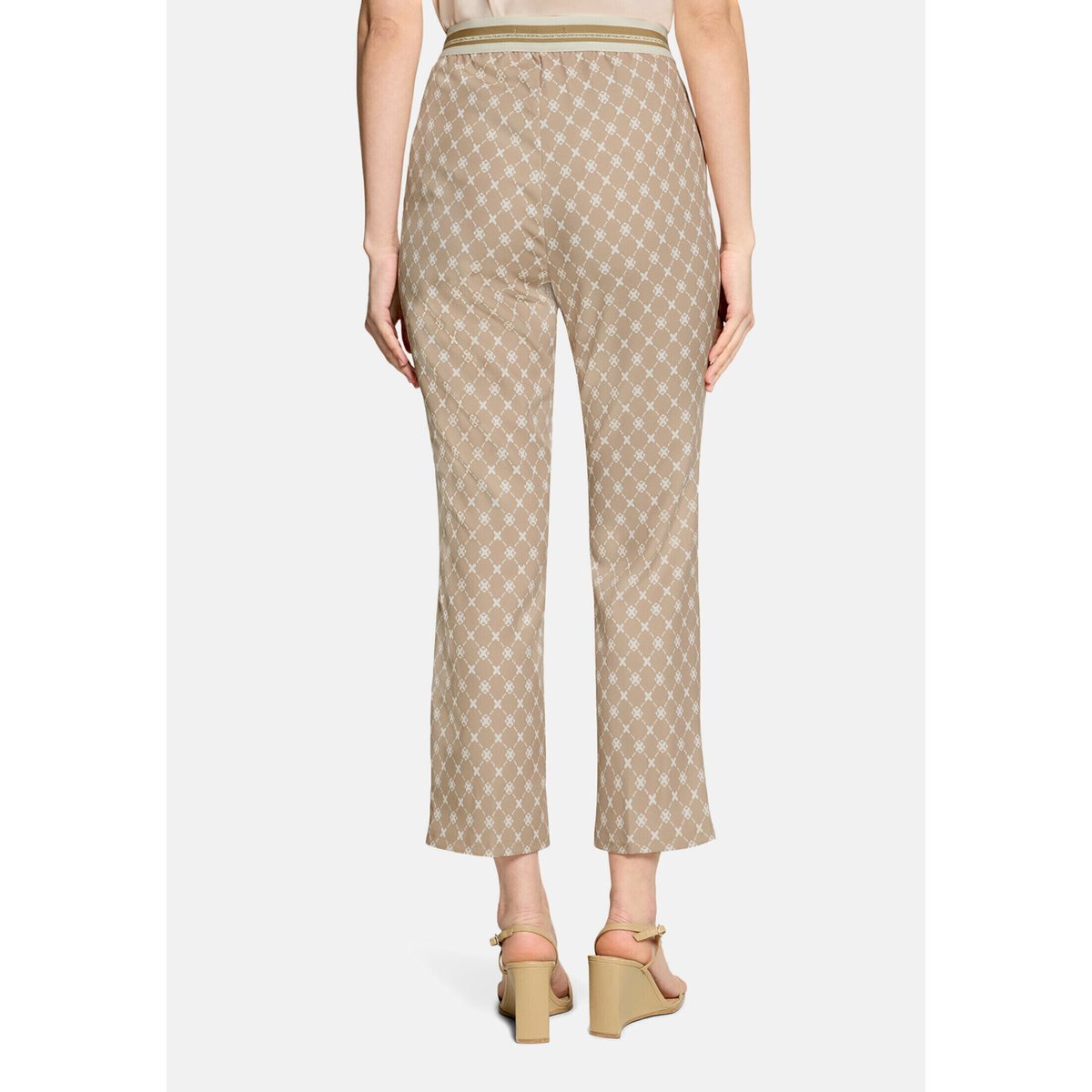 Pantalon casual coupe slim fit nature/cream, BETTY BARCLAY