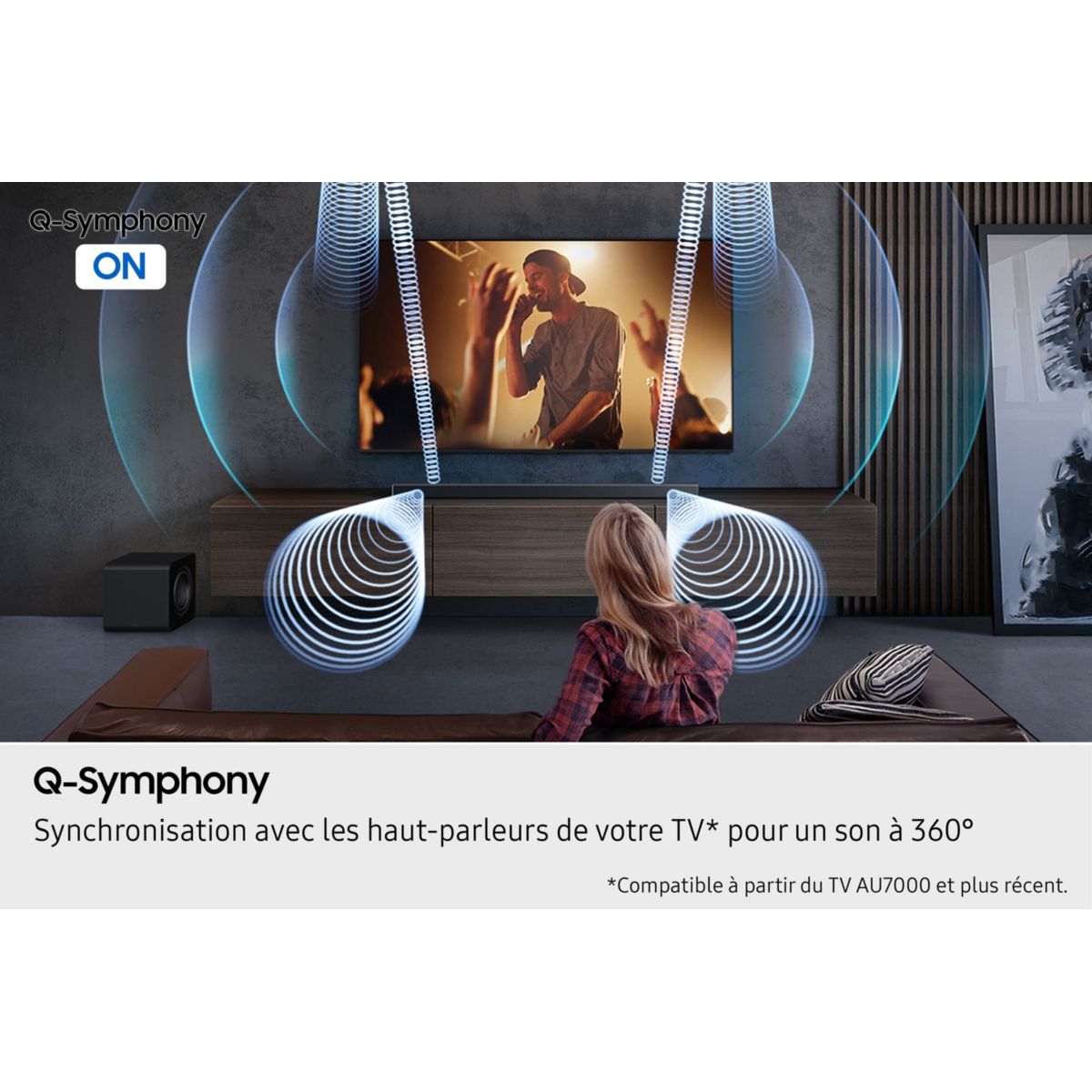 Barre de son HW-QS760F couleur unique, SAMSUNG