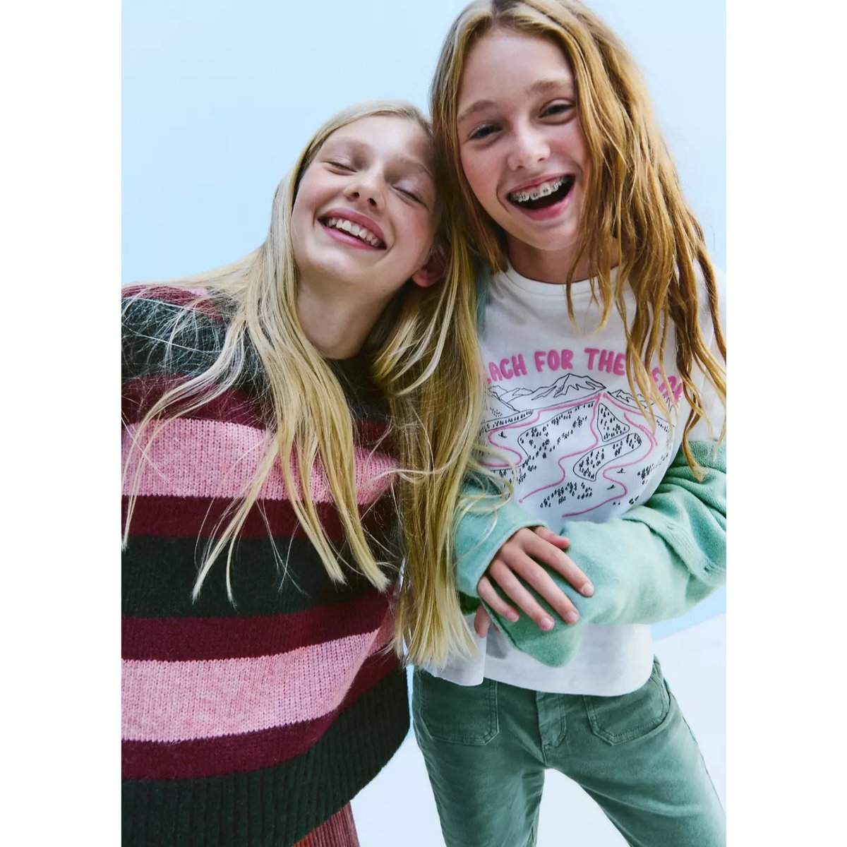 T-shirt 100 % coton imprimé blanc cassé, MANGO KIDS