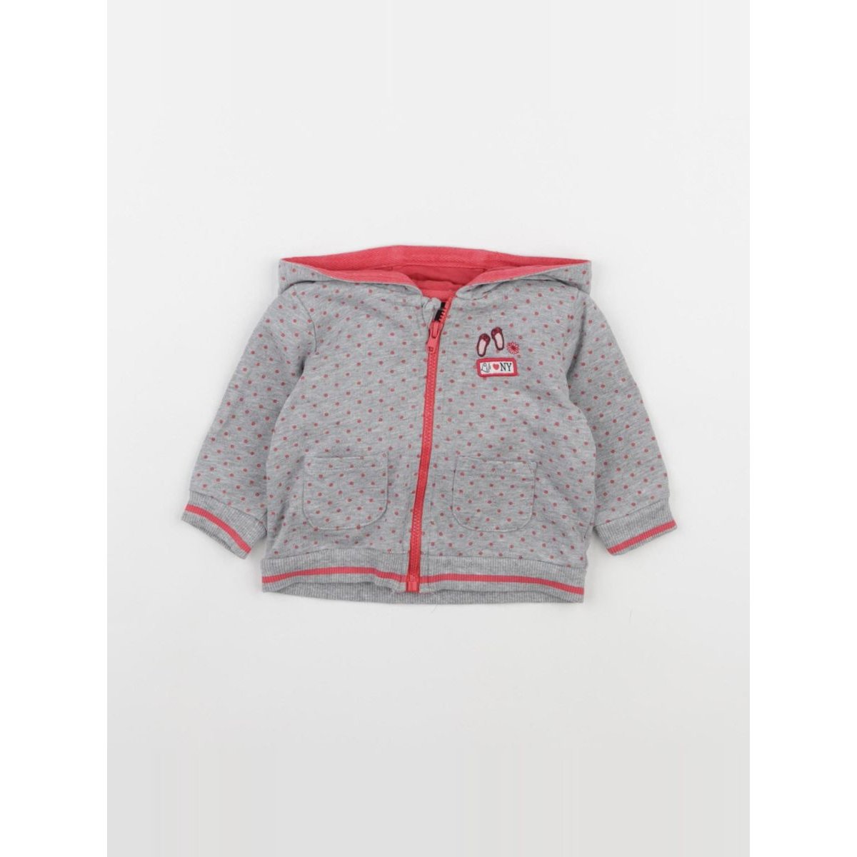 Sweat - Très bon état gris, rose, SERGENT MAJOR