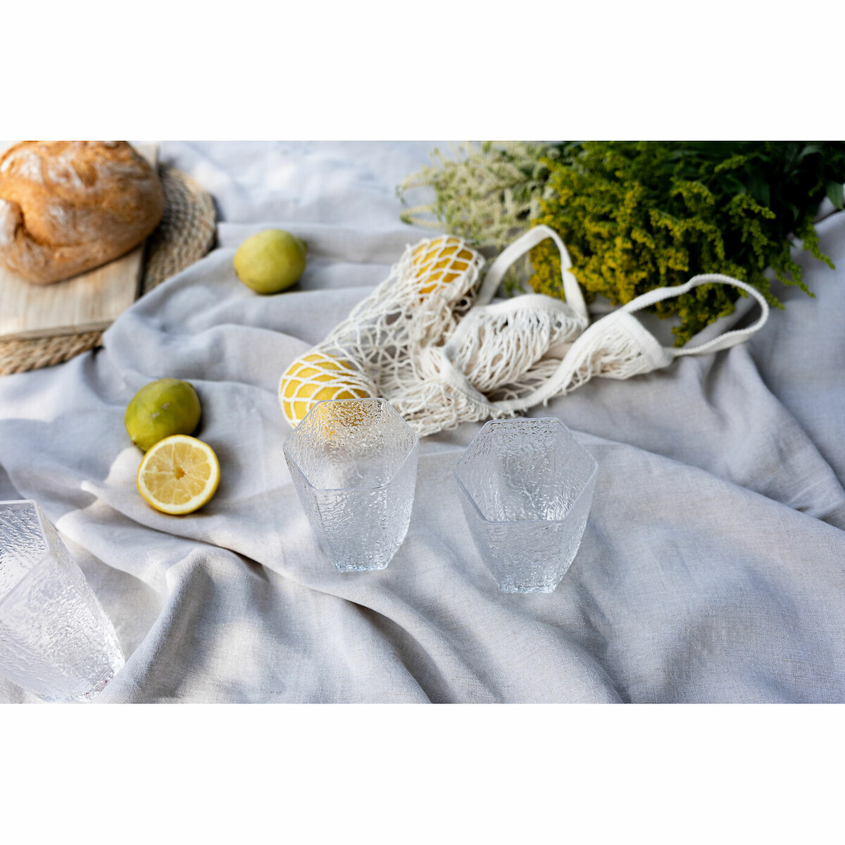 Wasserglas Cascata Klar glas, KARE DESIGN