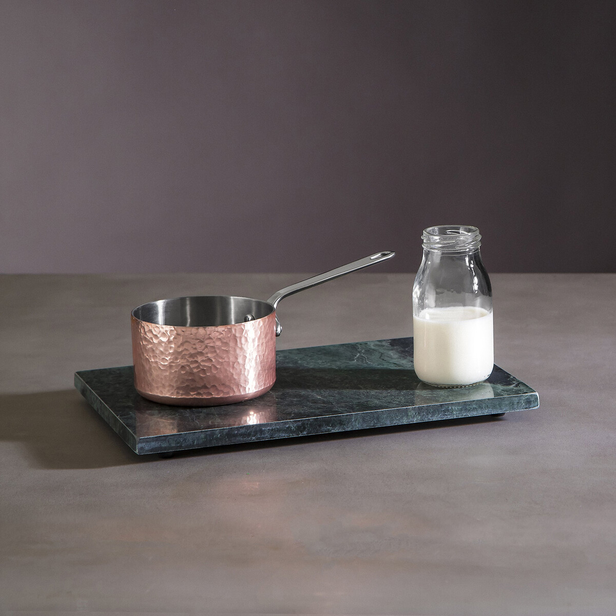10cm Minerva Hammered Mini Milk Pan copper, SO'HOME
