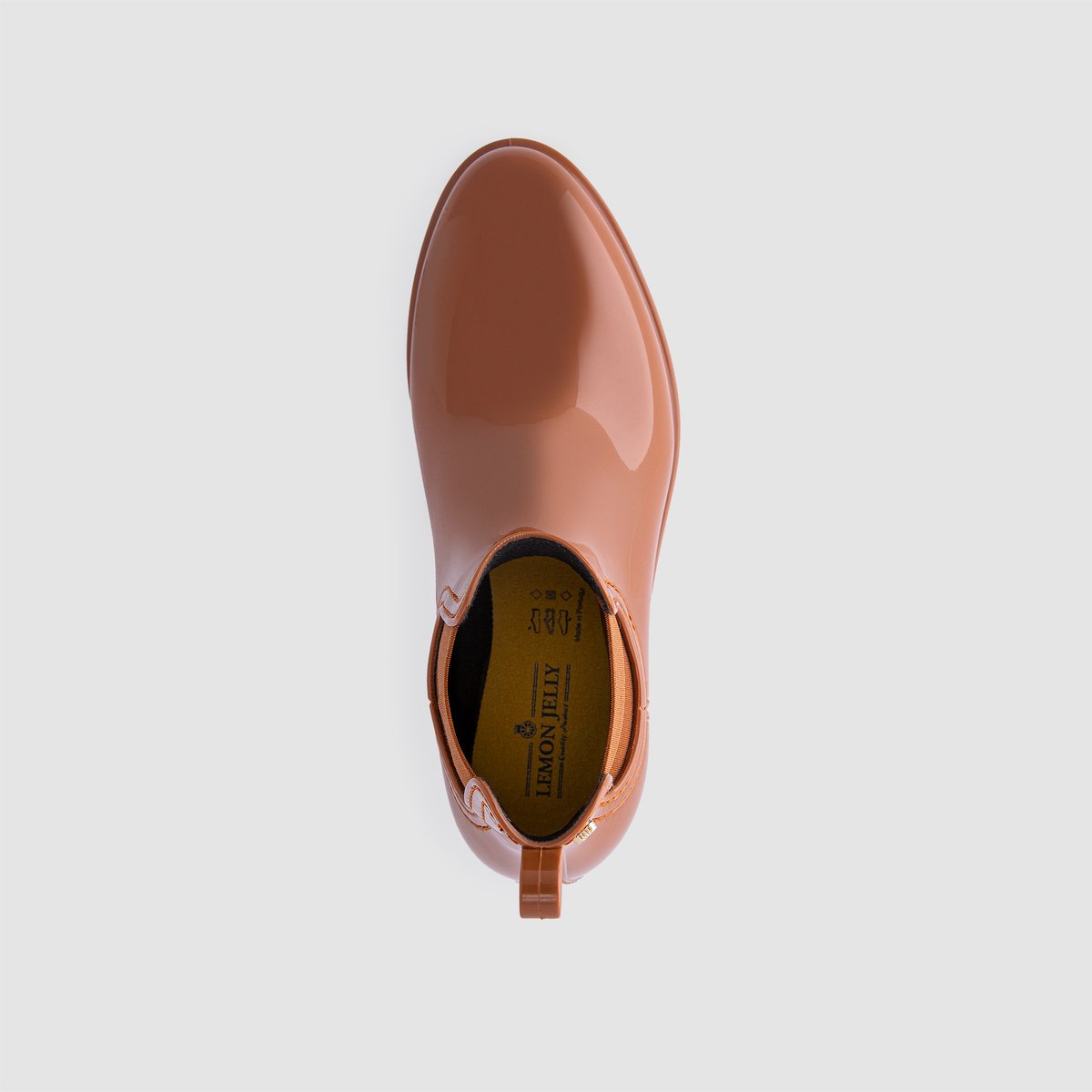 Boots De Pluie Comfy marron/camel, LEMON JELLY