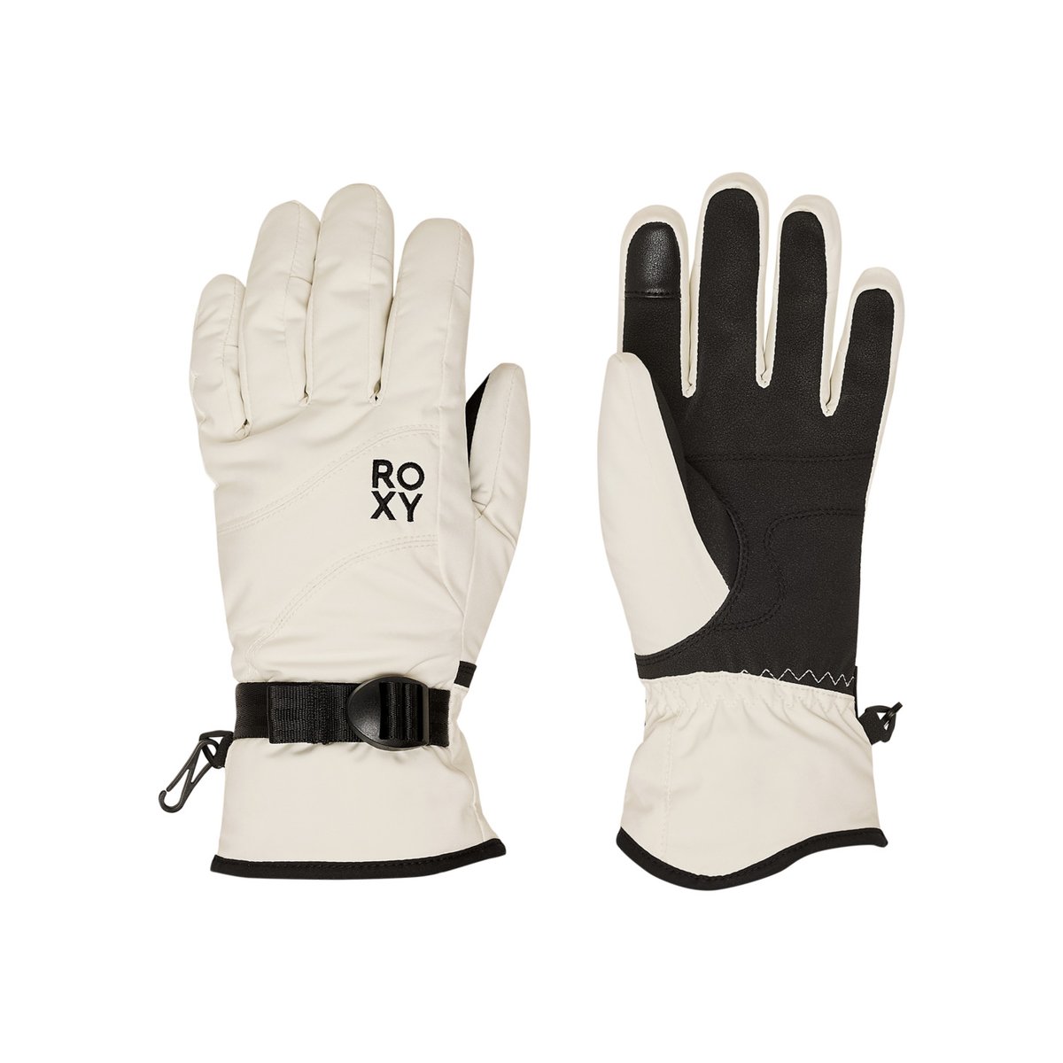 Gants techniques ski/snowboard. blanc whisper white, ROXY