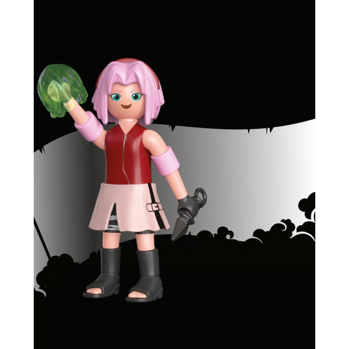71098 Sakura - Naruto Shippuden couleur unique, PLAYMOBIL