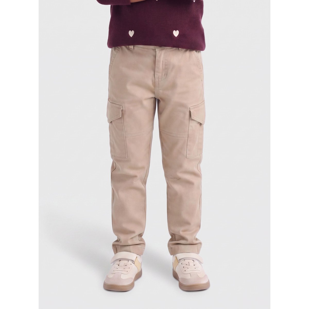 Pantalon Cargo white pepper, KIDS ONLY