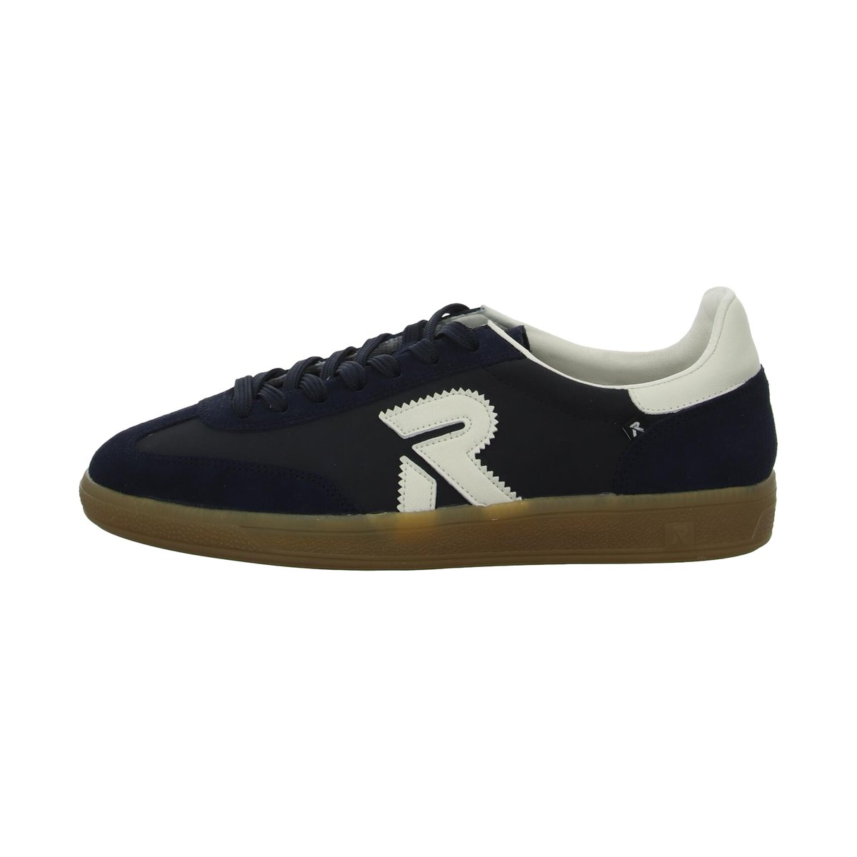 Basket Basse Cuir Samira bleu, RIEKER