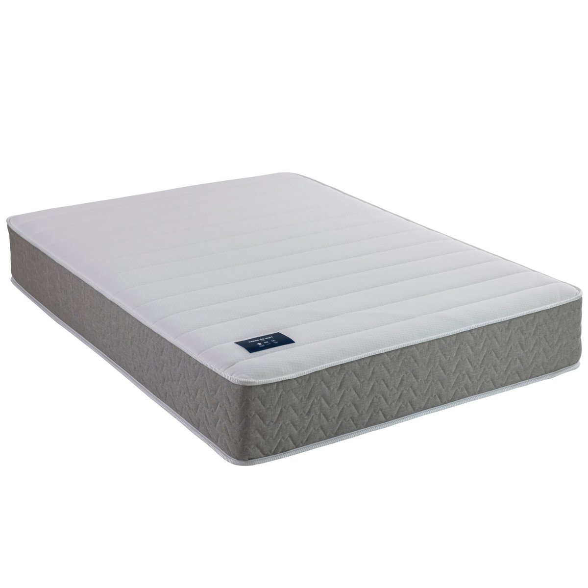 Matelas hybride ressorts ensachés 29 cm L'Envie blanc, TERRE DE NUIT