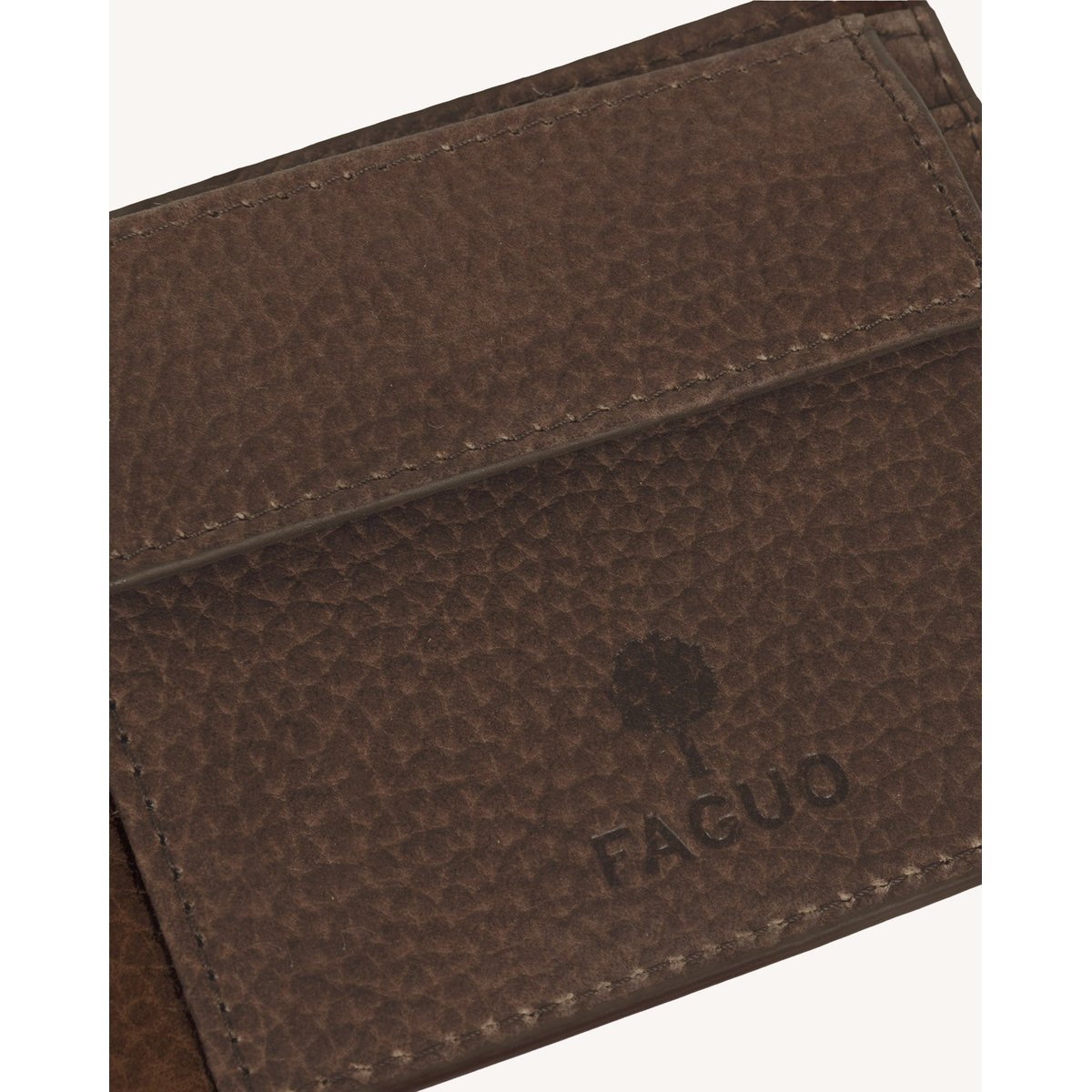 Portefeuille nylon PURSE camel, FAGUO